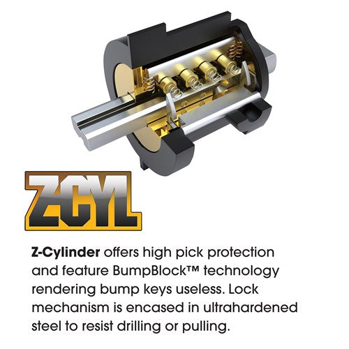 Pitbull Series - Medium U-Lock Keyed - 9cm x 17.5cm D 14mm