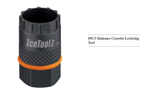 ICETOOLZ SHIMANO CS CASSETTE LOCKRING TOOL(10)
