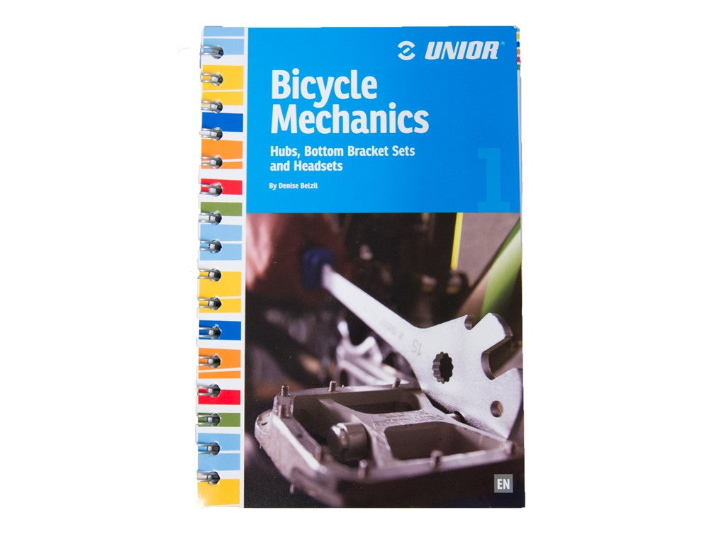 Unior Bicycle Mechanics Book 1 627300 Comprehensive Volume covers hubs, bottom brackets and headsets and comes on 274 pages.