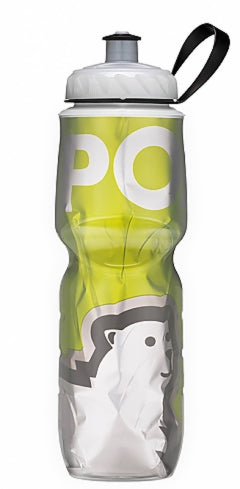 BOTTLE - Polar Insulated Water Bottle, 700ml/24 oz Bidon, Standard Valve, BIG BEAR PINK