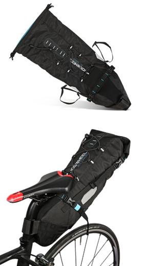 SAHOO Seat Bag, Bike Packing/Touring Large, 3-10L Q/R, waterproof .