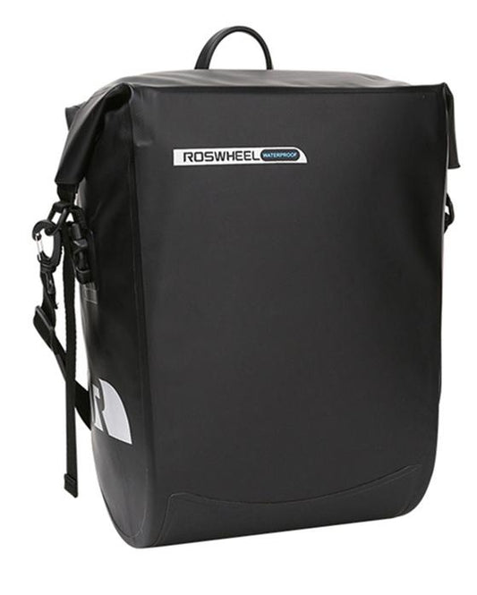 SAHOO  Single pannier bag, rigid back board 20L w/carry handle 100% waterproof