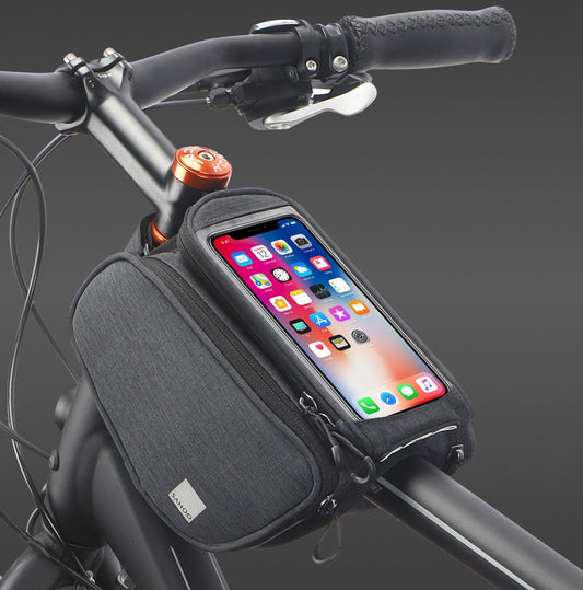 SAHOO Top Bar Double Bag with Removable Phone Holder (19 x 12 x 4cm each side) (1.5L)