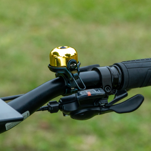 `A NEW ITEM - BELL - flick bell, for dia 22.2-25.4mm H/B, brass top, brass