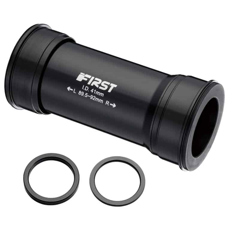 BOTTOM BRACKET SET - for Sram Dub, Alloy, w/2 sealed bearing, for shell 89.5-92mm, Press-Fit, for DUB 28.99 spindle & inner shell Dia.41mm, ANOD black