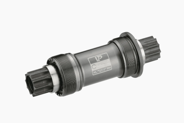 ISIS BOTTOM BRACKET CARTRIDGE - For 68mm Shell, 118mm Axle, Double Sealed Bearings, Cro-mo, Hollow Axle, Threaded