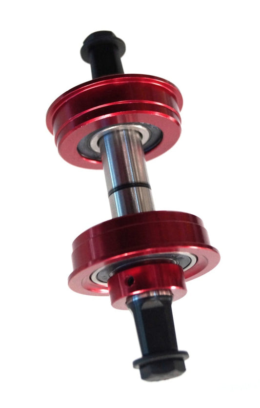 BMX CONVERSION KIT - 127mm Axle, With Sealed Bearings RED