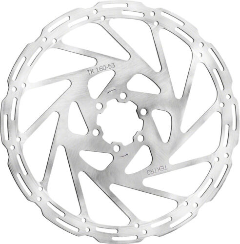 DISC ROTOR - Tektro, 160mm, T:1.8mm, stainless, w/T25 torque 6 bolts, Anti vibration rotor for 4 piston brakes