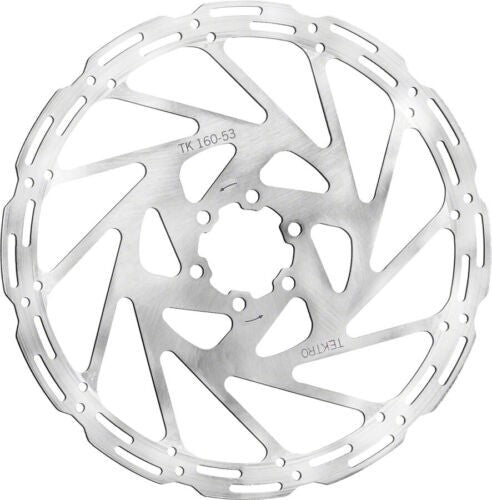 DISC ROTOR - Tektro, 203mm, T:1.8mm, stainless, w/T25 torque 6 bolts, Anti vibration rotor for 4 piston brakes