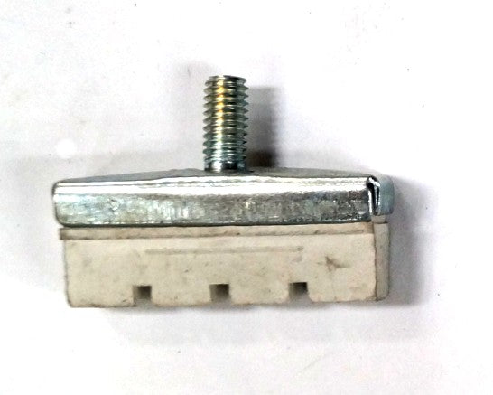 BRAKE SHOES - Caliper Brake Shoes, 8 Degrees, 40mm, WHITE W/O NUT   sold as PAIR