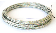 GEAR CASING - Holographic LEX OUTER Casing, 4mm x 7.6 Metres, SILVER