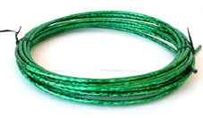 GEAR CASING - Holographic LEX OUTER Casing, 4mm x 7.6 Metres, GREEN