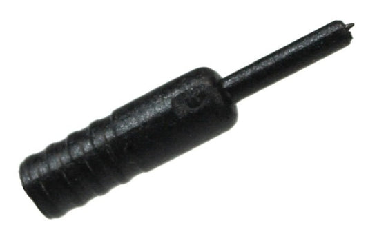 Outer casing end ferrule,  plastic, for Dia.4mm, black.