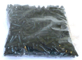 END CAP - Inner Wire End Cap, 2.3mm Inside Dia, BLACK (Bag of 500)