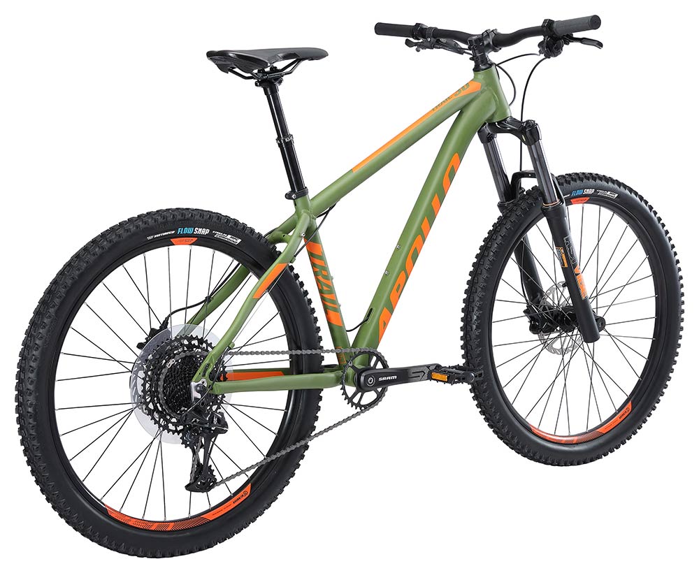 #Trail 30  Matte Green/Orange