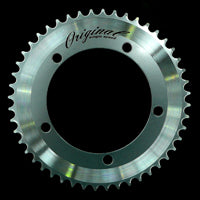 CHAIN RING  48T x 130 BCD  (3/32)  for Single Speed, Alloy, SILVER