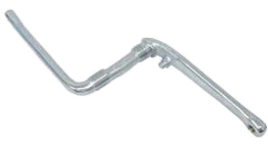 One Piece Crank, 127mm, with Pivot, Cold Forged C.P SILVER