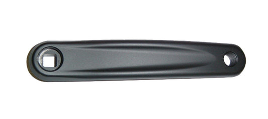 CRANK ARM LH 175mm, SquareTaper, 90 Deg Hole, Alloy BLACK
