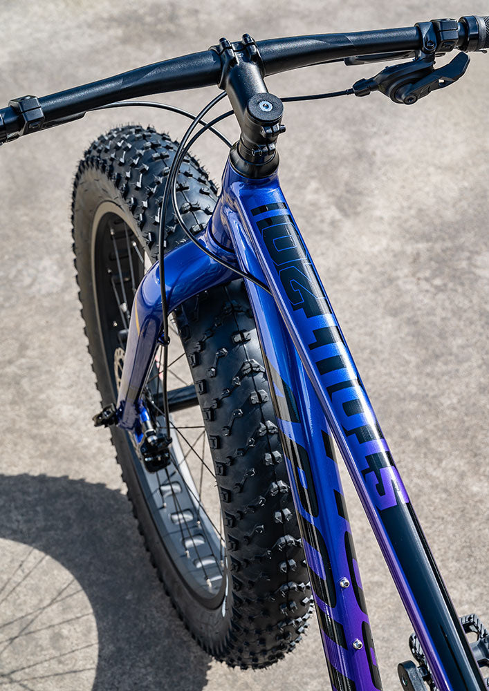 Stout 20 Gloss Navy Blue, Purple Fade / Black