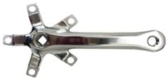RH CRANK 170mm, BCD 110mm, Alloy HIGH POLISHED SILVER