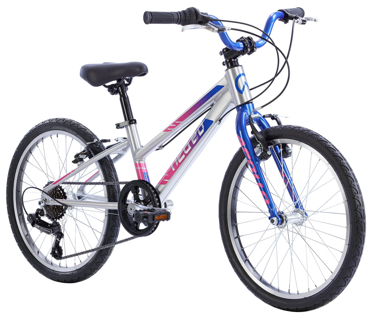 Neo+ 20 6s Girls Brushed Alloy / Navy Blue, Pink Fade