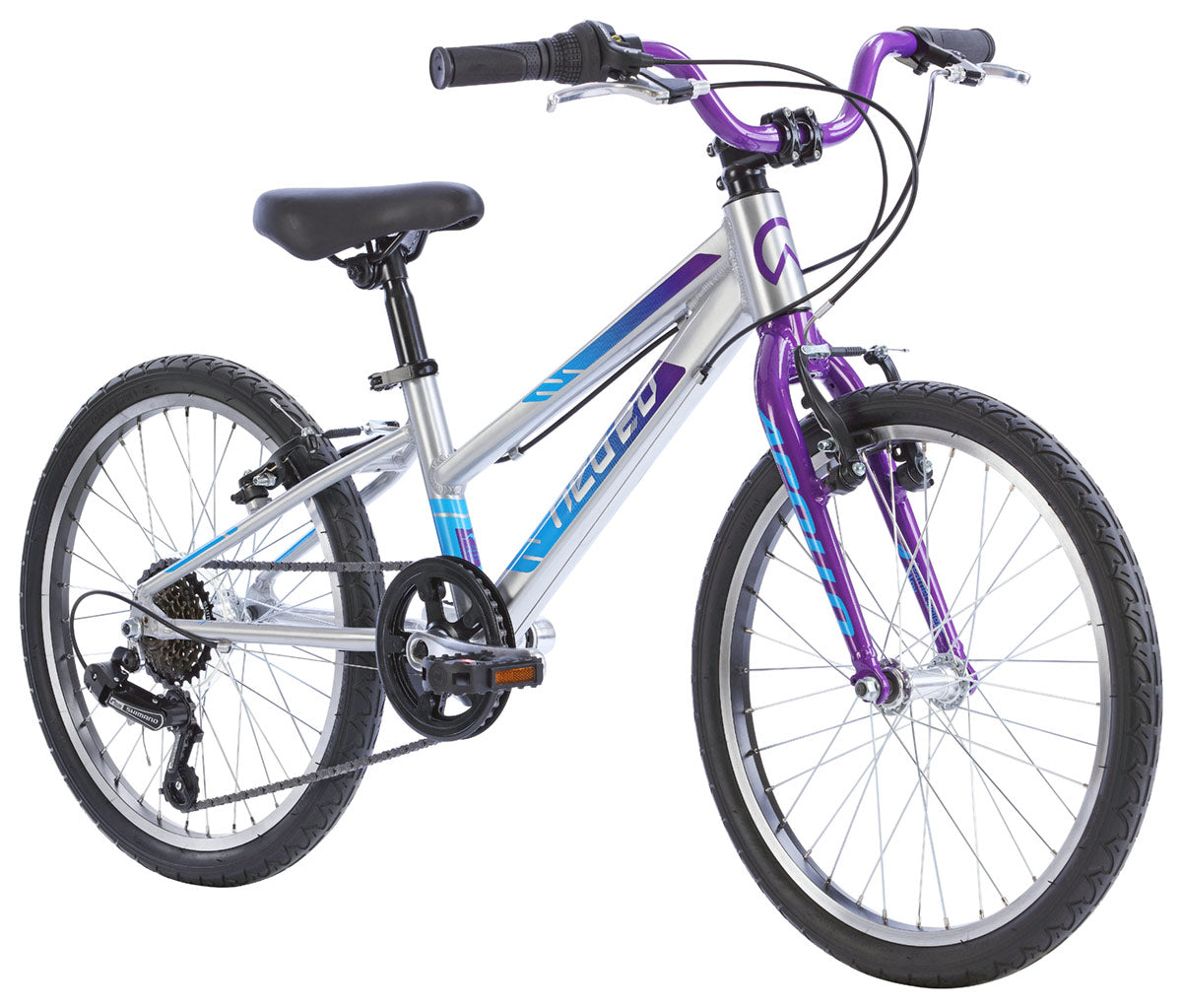 Neo+ 20 6s Girls Brushed Alloy / Purple, Blue Fade