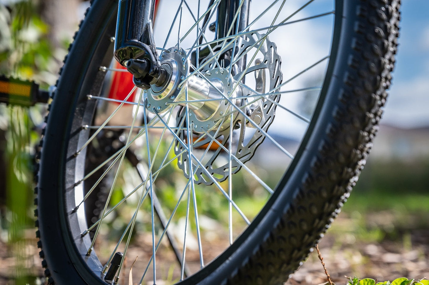 Neo Disc+ 20 6s Boys Brushed Alloy / Red / Black