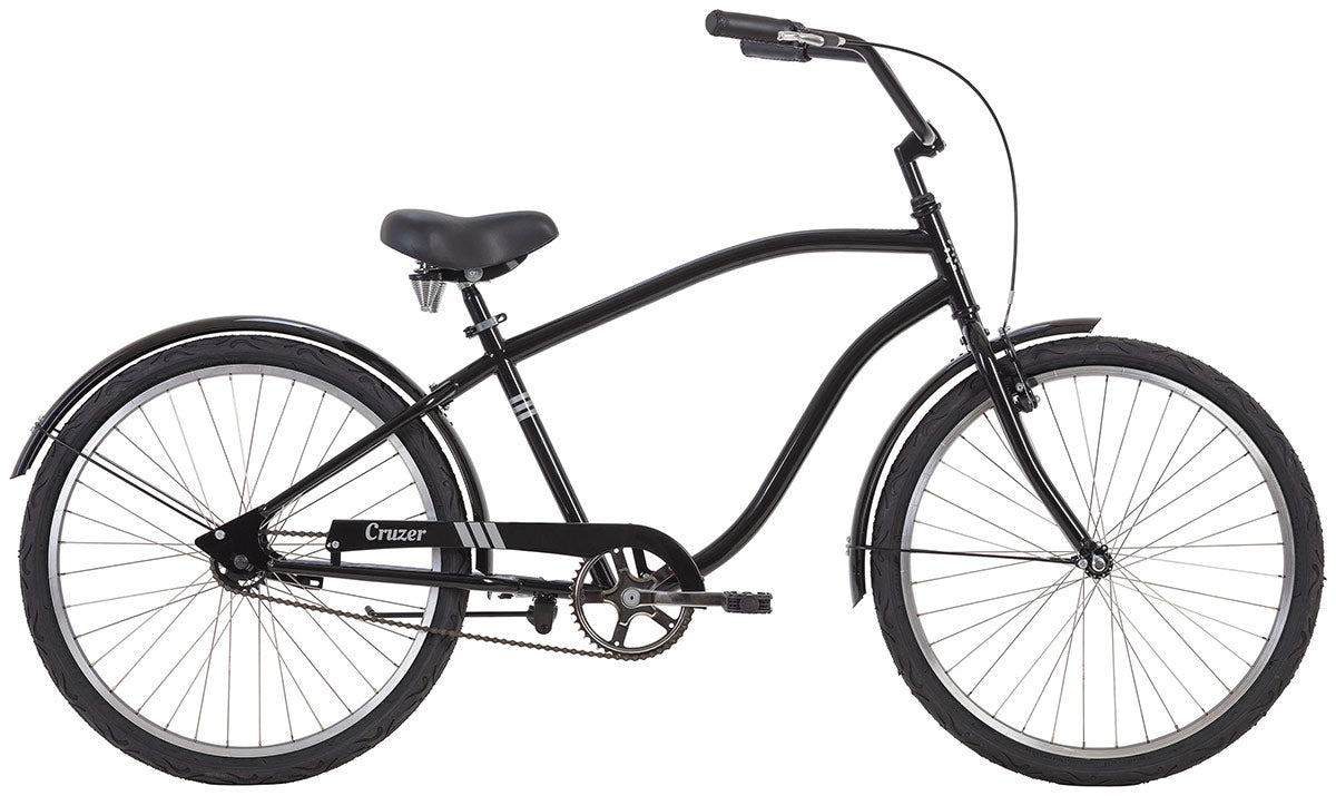 Cruzer Step Over 17inch Gloss Black