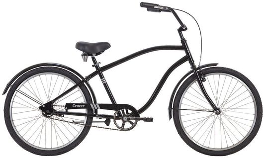 Cruzer Step Over 17inch Gloss Black