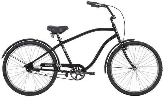 Cruzer Step Over 17inch Gloss Black