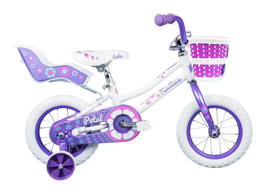 Petal 12inch Gl Pearl White/Lavender/Pink