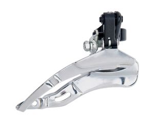 FRONT DERAILLEUR 3 Speed, Clamp Mount, Top Pull, 31.8 BLACK