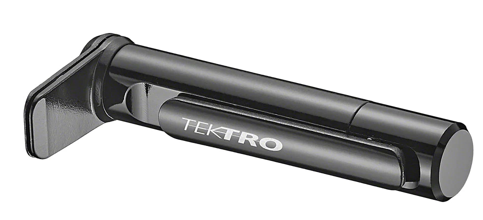 Piston spreader. Tektro professional brake tool - disc brake spreader, "wind out" even pressure, alloy solid construction