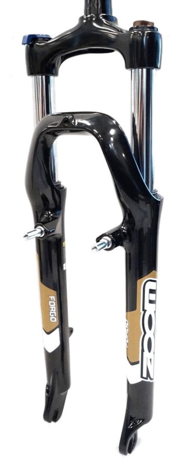 Suspension Fork, Zoom, 26" Threadless 1.1/8" - DISC & V-brake -  Mechanical Lockout - Stem 230mm - 80mm travel