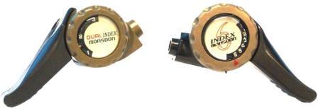 Thumb SHIFTER Levers, 6SPD INDEX/FRICTION R & L