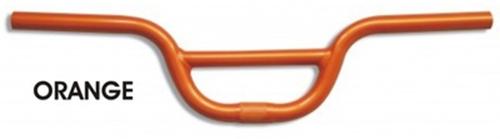 Handle Bar, "RETROSPECT", Urban/Fixie, 560mm, ORANGE (Bar Bore 25.4) (Rise 100mm)