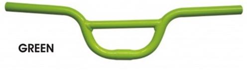 Handle Bar, "RETROSPECT", Urban/Fixie, 560mm, GREEN (Bar Bore 25.4) (Rise 100mm)
