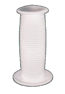 GRIPS  Mushroom , Tricycle, 65mm length, 19mm hole, WHITE