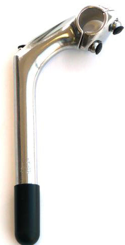 Quill Stem  -  80mm Ext, 30 Degree, 180mm Height., 22.2mm Dia., 25.4mm BB, Silver