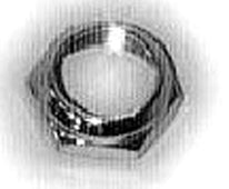 Lock Nut for headset 22.2mm SILVER, Bag 2