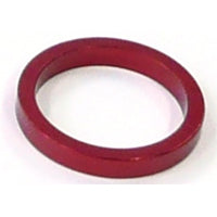 SPACER  Alloy, 1 1/8  Red colour, T5mm