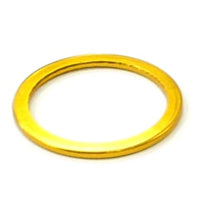 SPACER  Alloy, 1 1/8  Gold colour, 2mm