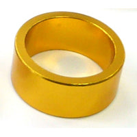 SPACER Alloy, 1 1/8 Gold colour, 15mm