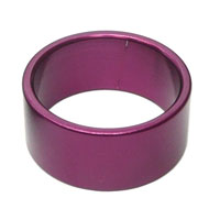SPACER Alloy, 1 1/8 15mm Purple