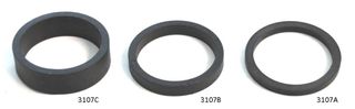 PLASTIC SPACER,  nylon + fibre 29 x 35 x 10mm, black for 1-1/8" head set
