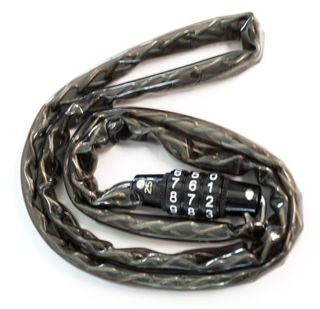 Lock, Combination chain lock , 2.3 x 915mm, 3 digit code, CLEAR