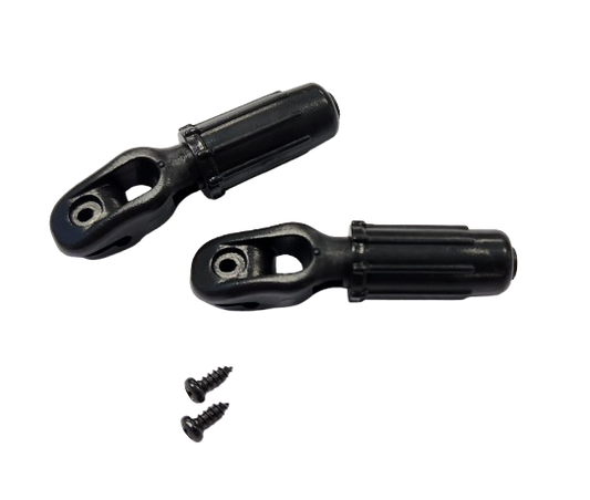 Safety QR fastner for mudguard stay, for Dia.4.0mm stay, 2pcs=1set, w/screws. Mod. Pop off 3