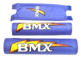 CRASH PAD  Suit 20" Bike, BLUE  (Set 3)