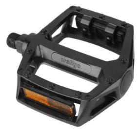 PEDALS  9/16" BMX, Large Platform, One Piece Alloy Body, BLACK by Wellgo