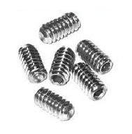 PEDAL PINS Grub Screws, 4 x 6mm, with Loctite (Sold Individually)